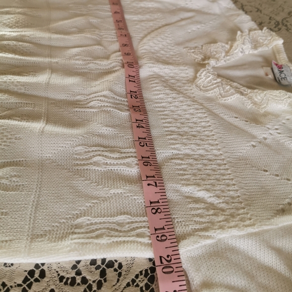 Vintage 80's Grace Cream Sweater Size Small - Picture 6 of 8